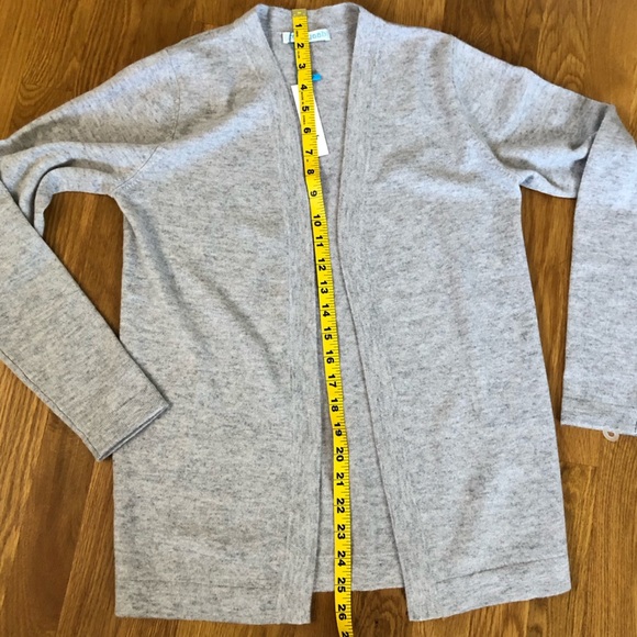 Mariyaab Women's 100% Fine Cashmere Soft Long Sleeve Cardigan Sweater Size S - Picture 13 of 13